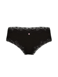 Женские трусики чики Victoria's Secret с кружевной отделкой 1159846664 (Черный S)