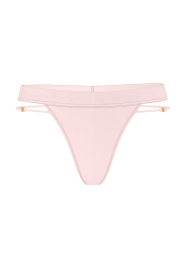 Хлопковые трусики тонг Victoria's Secret с бретелями 1159846667 (Розовый S)