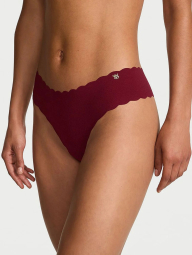 Бесшовные трусики тонг Victoria's Secret 1159846688 (Бордовый S)