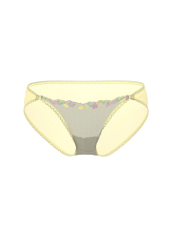 Женские трусики чики Victoria's Secret Pink с вышивкой 1159846705 (Желтый L)