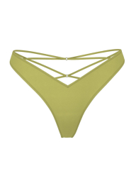 Гладкие трусики тонг Victoria's Secret с ремешками 1159847224 (Зеленый S)