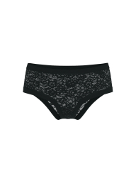 Мереживні трусики чіки Victoria's Secret 1159847996 (Чорний XL)