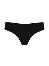 Бесшовные трусики тонг Victoria's Secret 1159848366 (Черный XS)