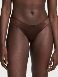 Гладкі трусики танга Victoria's Secret з ремінцями 1159849186 (Коричневий M)