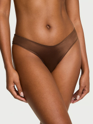 Гладкі трусики танга Victoria's Secret з ремінцями 1159849188 (Коричневий XS)