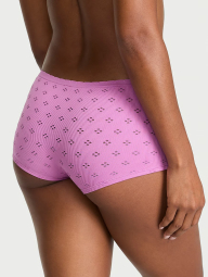 Трусики шортики Victoria's Secret с перфорацией 1159849333 (Розовый M)