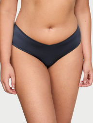 Гладкие трусики чики Victoria's Secret с ремешками 1159849815 (Синий S)