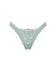 Кружевные трусики бразильяны Victoria's Secret 1159849978 (Зеленый S)