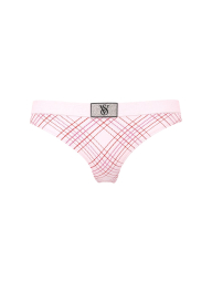 Трусики тонг Victoria's Secret со стразами 1159850771 (Розовый M)