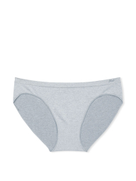 Женские бесшовные трусики бикини Victoria's Secret Pink с логотипом 1159853532 (Серый XL)