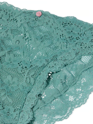 Кружевные трусики бикини Victoria's Secret 1159853639 (Бирюзовый L)