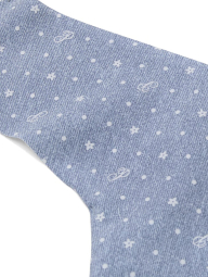 Бесшовные трусики тонг Victoria's Secret Pink с принтом 1159853657 (Голубой XXL)