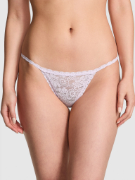 Кружевные трусики бикини Victoria's Secret PINK 1159853690 (Сиреневый L)