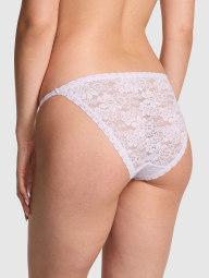 Кружевные трусики бикини Victoria's Secret PINK 1159853690 (Сиреневый L)