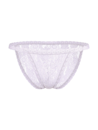 Мереживні трусики бікіні Victoria's Secret PINK 1159853690 (бузковий L)