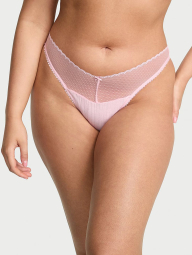 Трусики тонг Victoria's Secret 1159853740 (Розовый L)