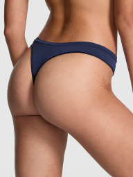 Бесшовные трусики тонг Victoria's Secret PINK 1159853921 (Синий XL)