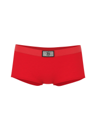 Женские трусики шортики Victoria's Secret с логотипом из страз 1159856223 (Красный S)