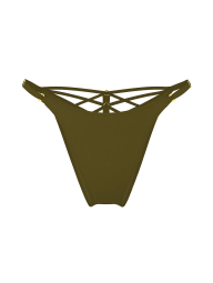 Женские трусики бразильяны Victoria's Secret 1159856198 (Зеленый M)