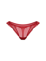 Жіночі трусики тонг Victoria's Secret з дзвониками 1159857418 (Червоний XS)