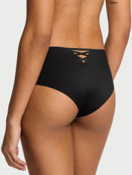 Безшовні трусики чіки Victoria's Secret 1159857841 (Чорний L)