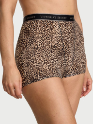 Высокие трусики шортики Victoria's Secret с принтом 1159858255 (Леопардовый S)