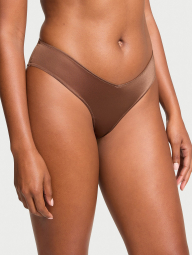 Женские гладкие трусики чики Victoria's Secret с ремешками 1159859676 (Коричневый S)