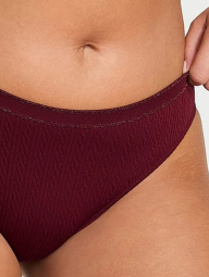 Жіночі трусики бікіні Victoria's Secret 1159859846 (Бордовий XL)