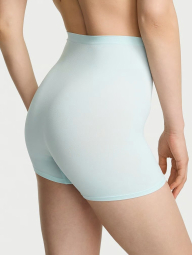 Высокие трусики шортики Victoria's Secret 1159859962 (Голубой M)