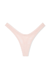 Кружевные трусики тонг Victoria's Secret Pink 1159860244 (Розовый XL)