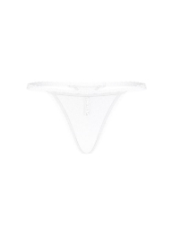 Женские трусики стринги Victoria's Secret с кружевом 1159860653 (Белый XL)