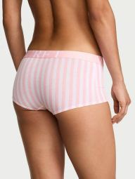 Жіночі трусики шортики Victoria's Secret з принтом 1159860793 (рожевий M)