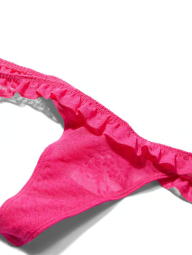 Сітчасті трусики тонг Victoria's Secret Pink 1159860799 (Рожевий S)
