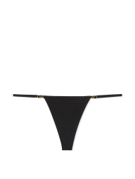 Женские трусики тонг Victoria's Secret 1159860865 (Черный M)