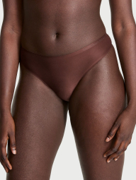 Гладкі трусики тонг Flex Victoria's Secret з логотипом 1159860967 (Коричневий M)
