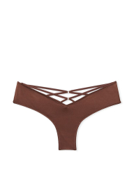 Жіночі гладкі трусики чіки Victoria's Secret 1159861256 (Коричневий XS)