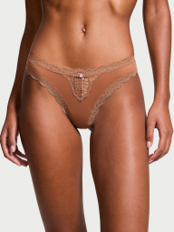 Трусики тонг Victoria's Secret 1159861588 (Коричневый S)