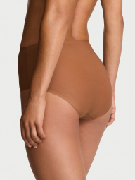 Гладкие трусики брифы Flex Victoria's Secret с логотипом 1159861413 (Коричневый XS)