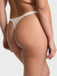 Жіночі трусики тонг Victoria's Secret 1159862041 (Білий XS)