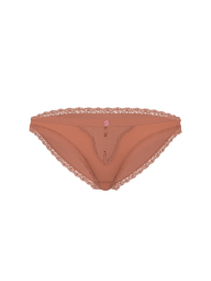 Трусики бікіні Victoria's Secret з мереживом 1159862119 (Коричневий XS)