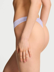 Трусики тонг Victoria's Secret з логотипом 1159862238 (бузковий L)