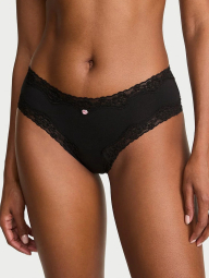Женские трусики чики Victoria's Secret 1159862784 (Черный M)