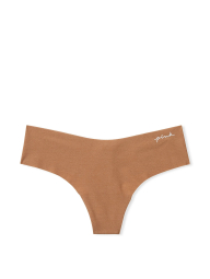 Бесшовные трусики тонг Victoria's Secret Pink 1159863012 (Коричневый S)