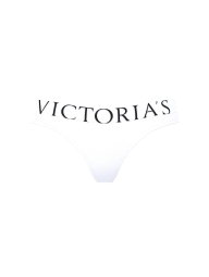 Трусики тонг Victoria's Secret з логотипом 1159863314 (Білий XS)