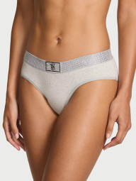 Трусики хипхаггеры Victoria's Secret со стразами 1159863369 (Серый XL)
