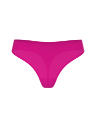 Гладкие трусики тонг Flex Victoria's Secret с логотипом 1159863547 (Розовый S)
