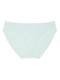 Женские трусики бикини Victoria's Secret PINK в рубчик 1159863593 (Зеленый XL)