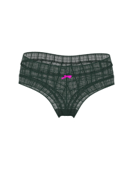 Жіночі напівпрозорі трусики чіки Victoria's Secret 1159863630 (Зелений XS)