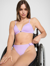 Женские адаптивные трусики бикини Victoria's Secret Pink 1159863899 (Сиреневый S)