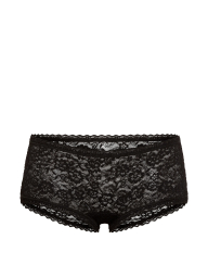 Кружевные трусики-шортики Victoria's Secret 1159864433 (Черный XS)